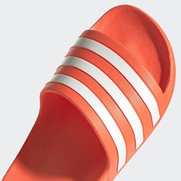 Adidas W Adilette Aqua White Sandals for Comfort