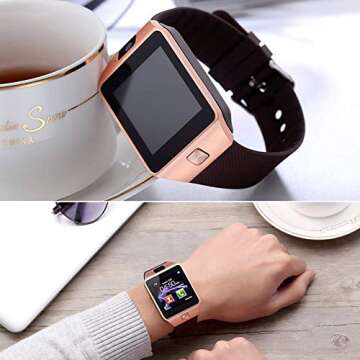 Padgene DZ09 Bluetooth Smart Watch with Camera