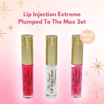 Too Faced Lip Injection Extreme Trio Set for Plump Lips