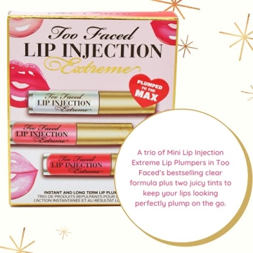 Too Faced Lip Injection Extreme Trio Set for Plump Lips