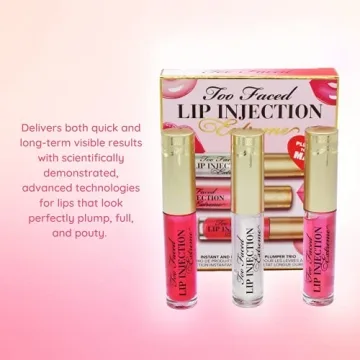 Too Faced Lip Injection Extreme Trio Set for Plump Lips