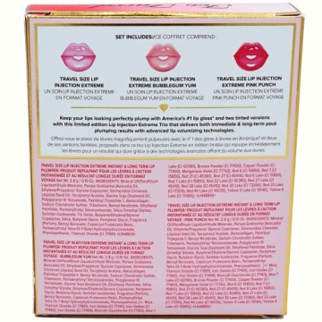 Too Faced Lip Injection Extreme Trio Set for Plump Lips