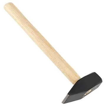 2 Pcs 3 Lbs Cross Peen Hammer, 3 Pound Steel Head Cross Pein Hammer Blacksmith Hammer with Wood Handle for Metal Processing, Wood Work, Home Repair