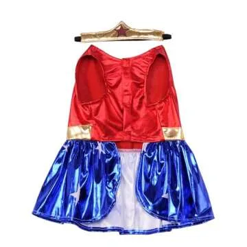 Rubies DC Comics Pet Costume, Medium, Wonder Woman