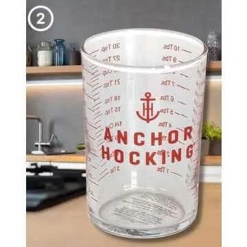 Anchor Hocking Graduated Measuring Glass Set - 2 Pack