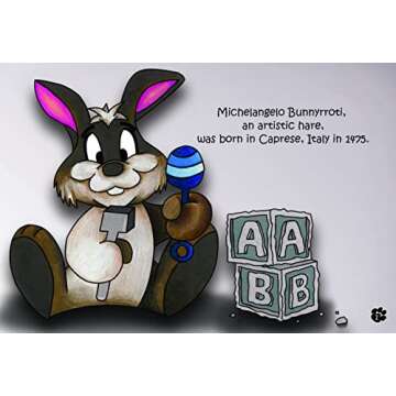 Michelangelo Bunnyrroti (hi·stories®) - Creative Collectible for Art Lovers