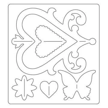 Sizzix Heart Pendant Bigz Dies for Creative Crafts