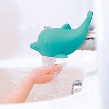 Nuby Dolphin Spout Guard - Fun and Safe Bath Time for Kids