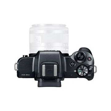 Canon EOS M50 Mirrorless Camera Starter Bundle for Creators