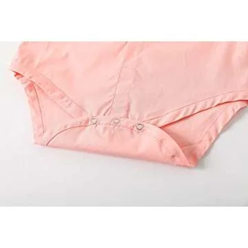 Kimocat Baby Boys Clothes Sets Long Sleeve and Pants Gentleman Outfit Suits (Pink, 18-24 Months)