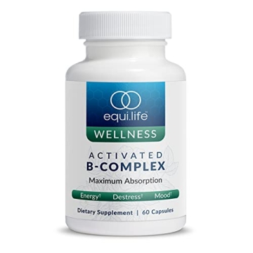 EquiLife Activated B-Complex - Boost Energy & Mood Naturally with Vegan-Friendly Vitamins