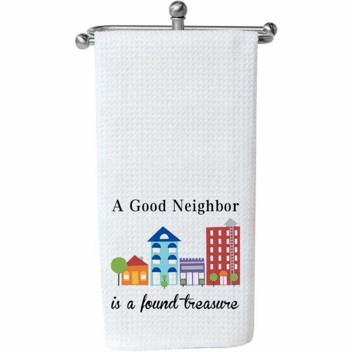 WCGXKO Neighbor Gift Kitchen Towel as Thank You