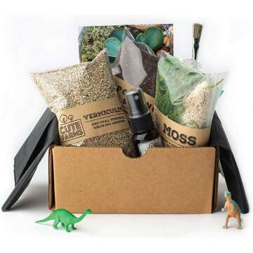Cute Farms Terrarium Starter Kit for DIY Enthusiasts