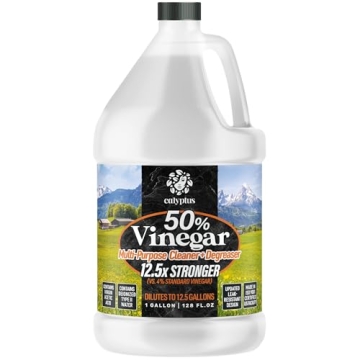 Calyptus 50% Pure Vinegar Concentrate | 12.5x Power | 1 Gallon