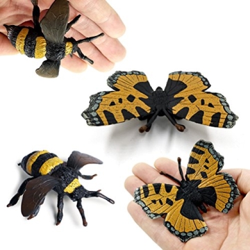 Odowalker Realistic Insect Toy Set for Kids 8 Pcs