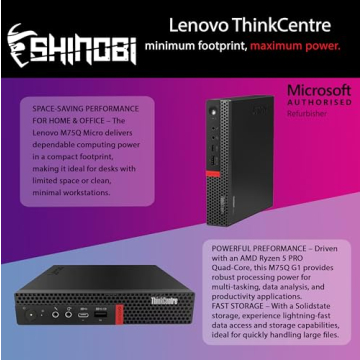 Lenovo ThinkCentre M75Q G1 Micro PC for Professionals