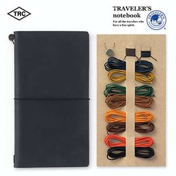 Traveler's Notebook Repair Kit with Elastic Bands in 8 Colors