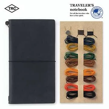 Traveler's Notebook Repair Kit with Elastic Bands in 8 Colors