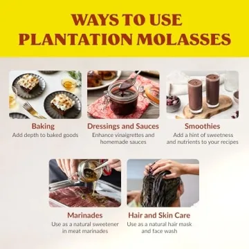 Plantation Blackstrap Molasses for Cooking and Health