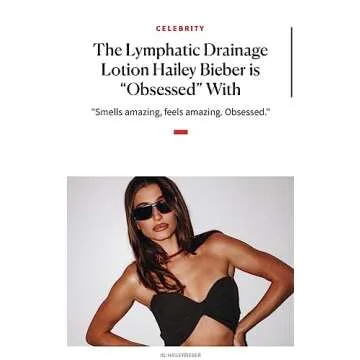 GENTE BEAUTY Lymphatic Drainage Lotion - Detox, Slimming & Tightening - Reduces Measurements, Soften...