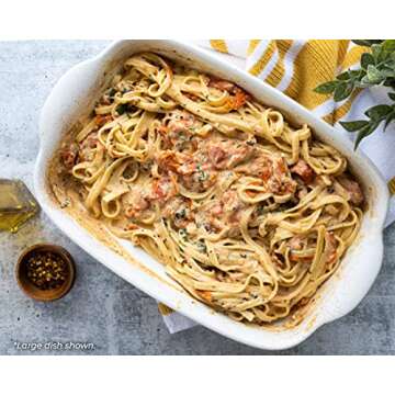 Premium Saffron & Sage Ceramic Casserole Dish Set