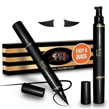 LA PURE Wing Eyeliner Stamp Pens - Two Liquid Cat Eye Tools for Perfect Symmetry
