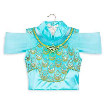 Disney Jasmine Costume for Kids - Aladdin Size 7/8 Blue