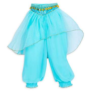 Disney Jasmine Costume for Kids - Aladdin Size 7/8 Blue