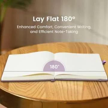 Lined Journal Notebook for Women & Men, Hardcover College Ruled Journal Notebook for Work, Note Taking,Writing, Perfect for Office School Supplies,A5,Purple