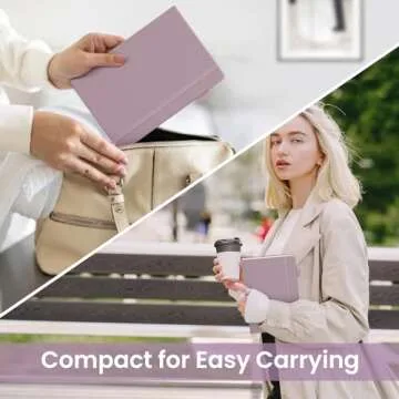 Lined Journal Notebook for Women & Men, Hardcover College Ruled Journal Notebook for Work, Note Taking,Writing, Perfect for Office School Supplies,A5,Purple