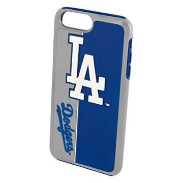 Forever Collectibles iPhone 8/7 Dual Hybrid Bold Case - MLB Los Angeles Dodgers