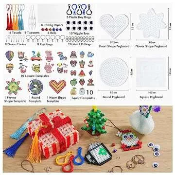 Build Creative Fun with Fuse Beads 21,000 Pieces Kit