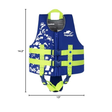 Gogokids Kids Swim Vest Float Jacket for Summer Safety