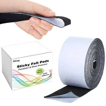 Pllieay Self Adhesive Felt Tape for Furniture Protection