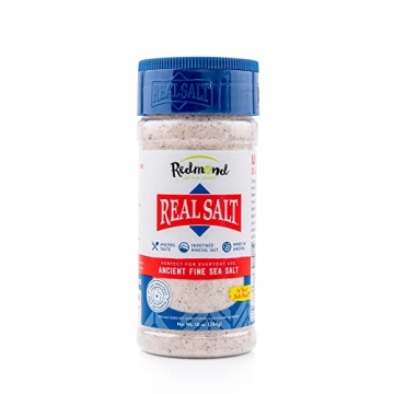 Redmond Real Sea Salt - Pure Natural Seasoning for Healthy Cooking