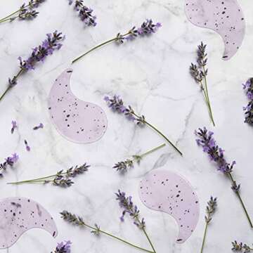 JAYJUN Lavender Tea Eye Gel Patches (60 Patches) - Soothing Hydration for Radiant Under-Eyes