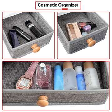 X-cosrack Expandable Desktop Bookshelf with Drawers