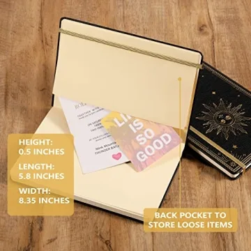 Artfan Premium Thick Paper Ruled Journal - Classic Design