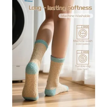 TEHOOK Cozy Winter Fuzzy Socks for Women - Ideal Gifts
