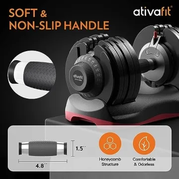 Ativafit Adjustable Dumbbells for Home Workouts
