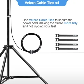 EMART Softbox Photography Lighting Kit for Professionals