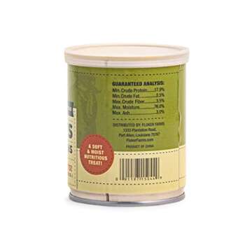 Fluker's Culinary Coop Canned Crickets Chicken Treat, All Natural and Packed with Protein, 2.75 oz