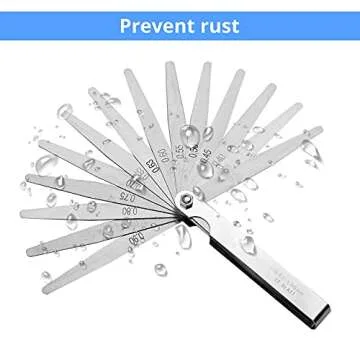 Precision CAMWAY 32&16-Piece Feeler Gauge Set - Stainless Steel