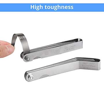 Precision CAMWAY 32&16-Piece Feeler Gauge Set - Stainless Steel