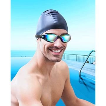 Aegend Swim Goggles - Leak-Proof for All Ages