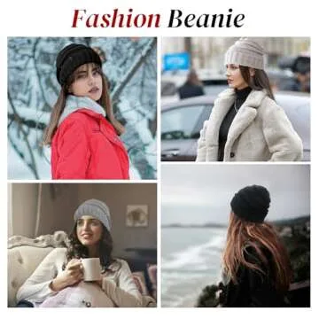 Stylish ANTI-REBOUNDUMBRE Winter Hats for Women