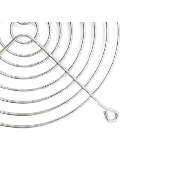 Bgears 120mm Steel Chrome Cooling Fan Grill Pack