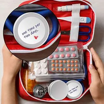 Moretoes 48 Pack Metal Round Tins with Screw Lids