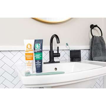 Dr. Squatch Whitening Toothpaste Natural Kit - Day & Night