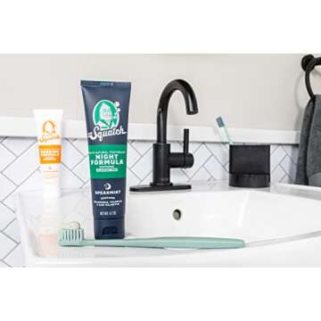 Dr. Squatch Whitening Toothpaste Natural Kit - Day & Night